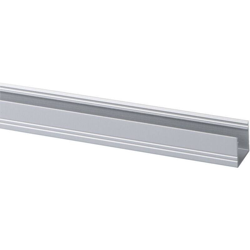 foto del prodotto profil led alluminio - 1m - pack 10 pezzi - universale anodizzato