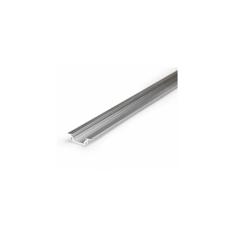 foto del prodotto profilato rainure alluminio brut 2m per nastro led 10mm 2m