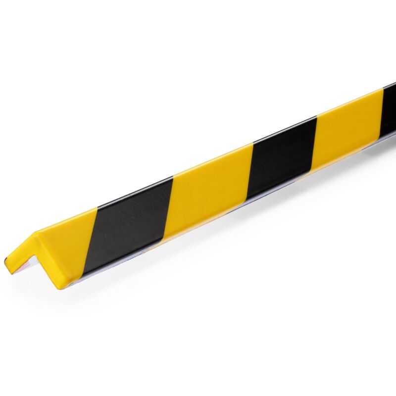 foto del prodotto profili paracolpi angolari c19, adesivi, 1 m, conf. 5 pezzi, giallo nero, 1101130 durable