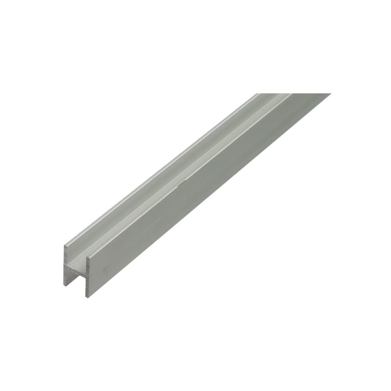 foto del prodotto profilo ad h 9,1x12x1000mm alluminio anodizzato