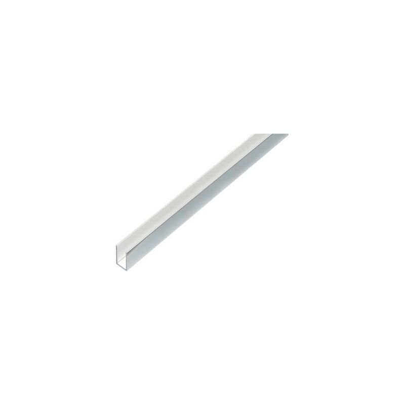 immagine 0 del prodotto profilo ad u 10x10x1000m alluminio design cromato