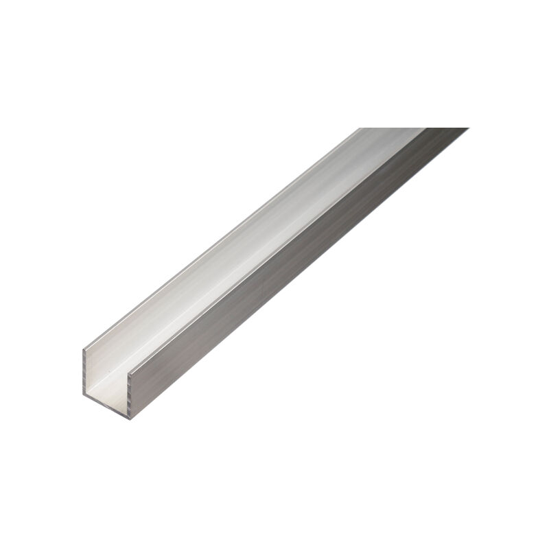 foto del prodotto profilo ad u 15x15x1000mm alluminio