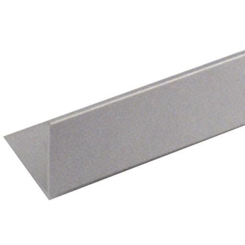 foto del prodotto profilo alluminio '''angolare''' argento 10x10mm 2mt (850)
