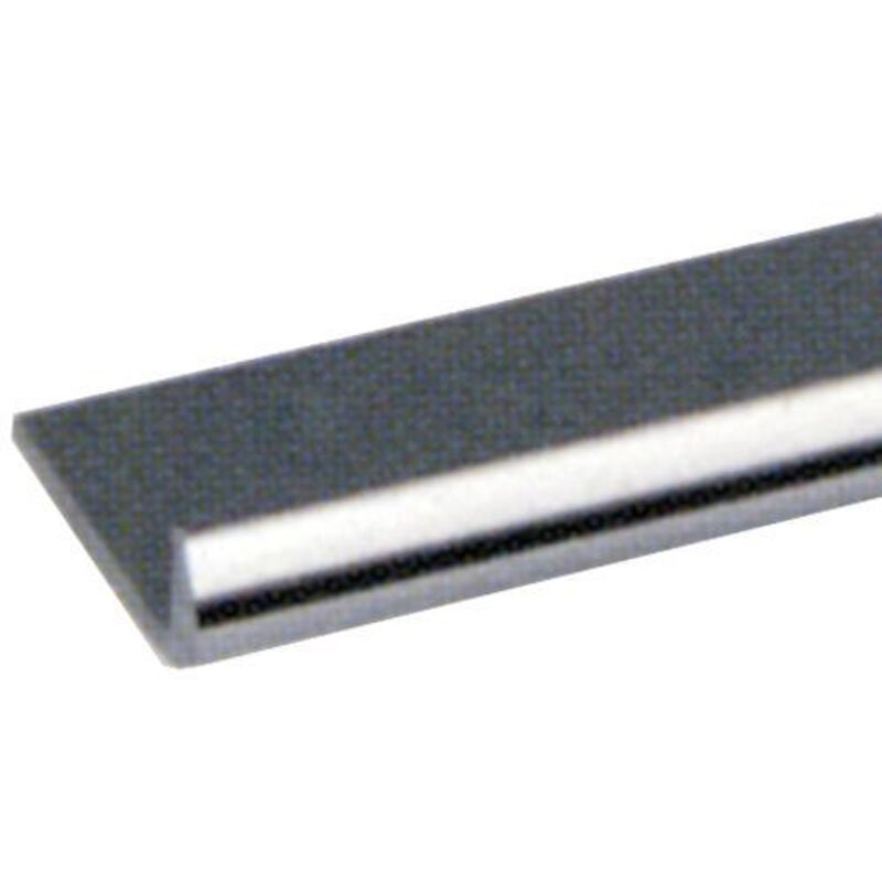 foto del prodotto profilo alluminio unghietta 18x1mm 2mt argento lucido 1061 93 