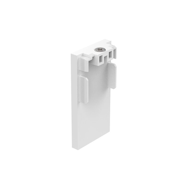 foto del prodotto profilo alto senza foro ego alluminio bianco
