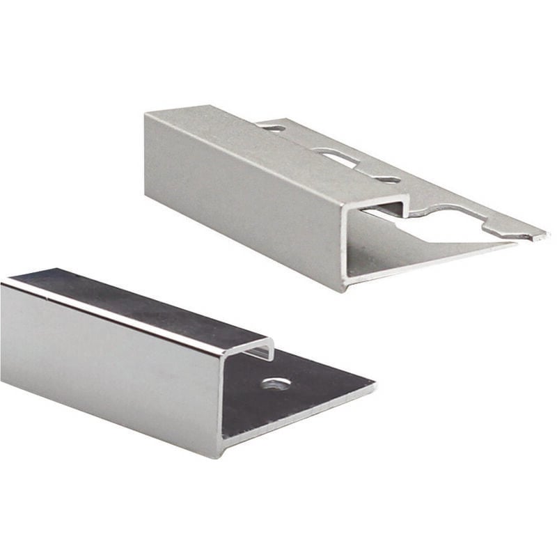 foto del prodotto profilo alusquare mt.2,5 alluminio mm.12,5 argento lucido