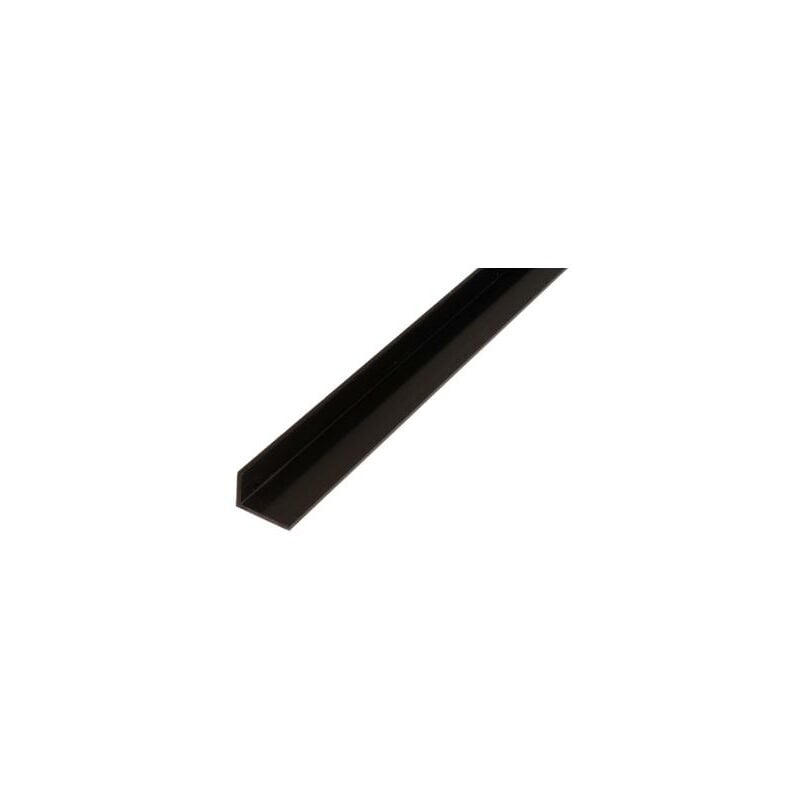 foto del prodotto profilo angolare 10x40x1000mm in pvc nero