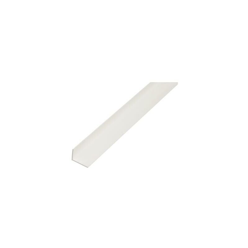 foto del prodotto profilo angolare 20x30x1000mm in pvc bianco