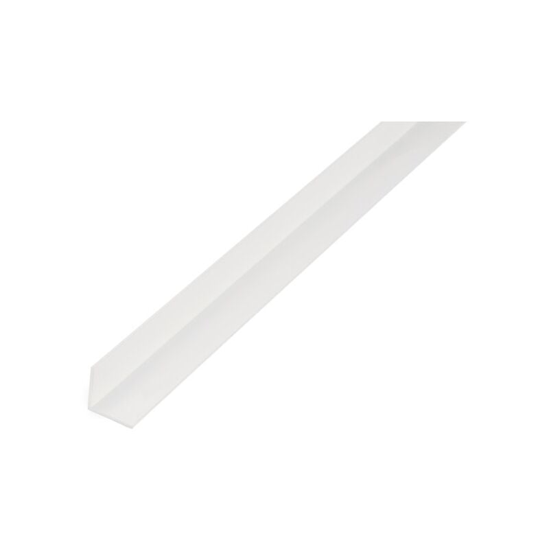 foto del prodotto profilo angolare 25x25x2000mm pvc bianco