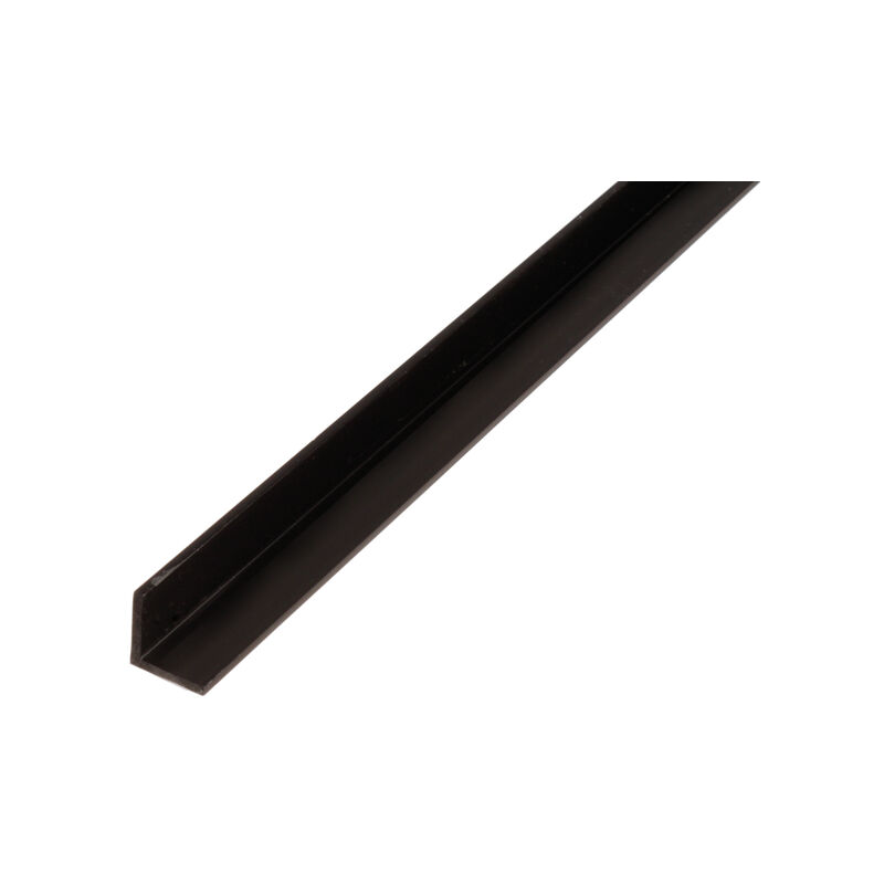 foto del prodotto profilo angolare 25x25x2000mm pvc nero