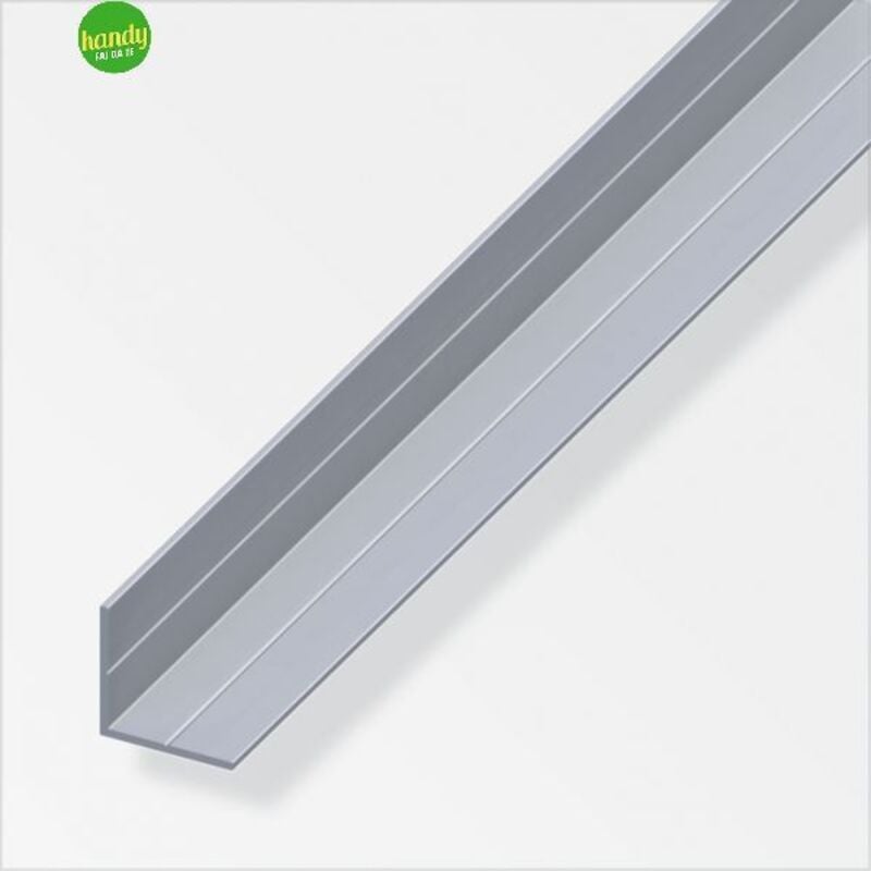 foto del prodotto profilo angolare alfer aluminium alluminio argento lato 40mm lungh. 1m