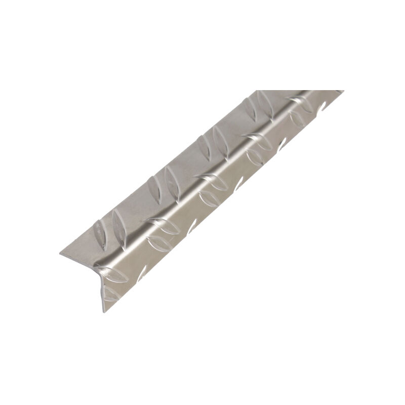 foto del prodotto profilo angolare goffrato 29.5x29.5x1000mm