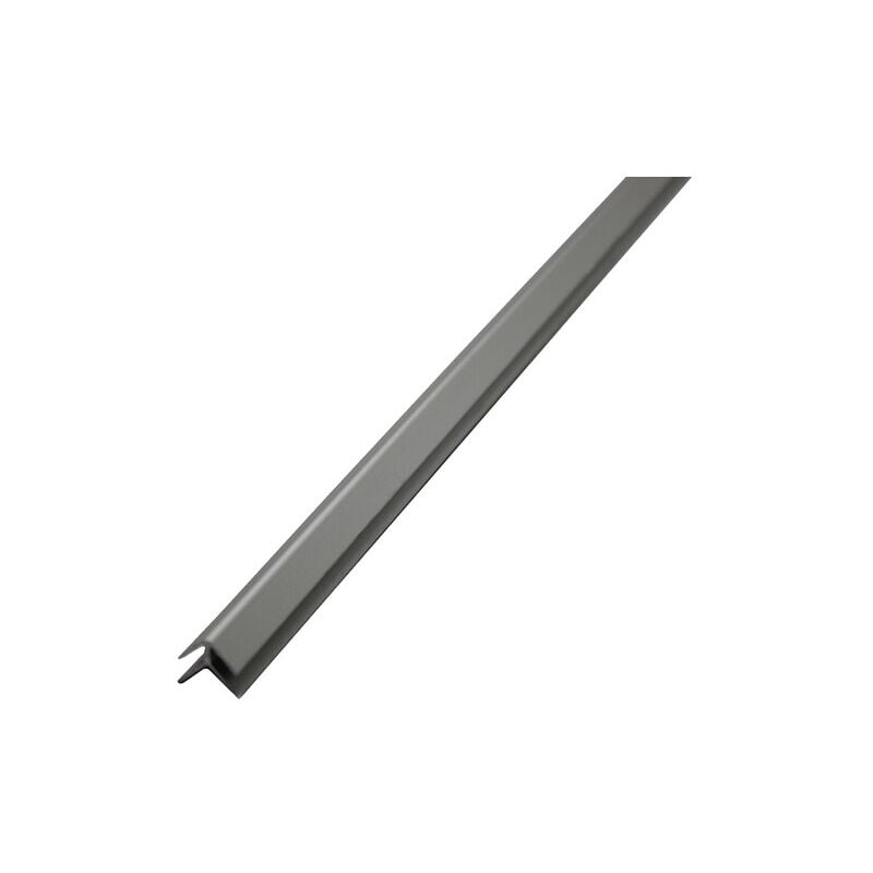 foto del prodotto profilo angolare in alluminio per alzatina 2050 mm x 3 mm alu, e 3 mm, l 2050 mm