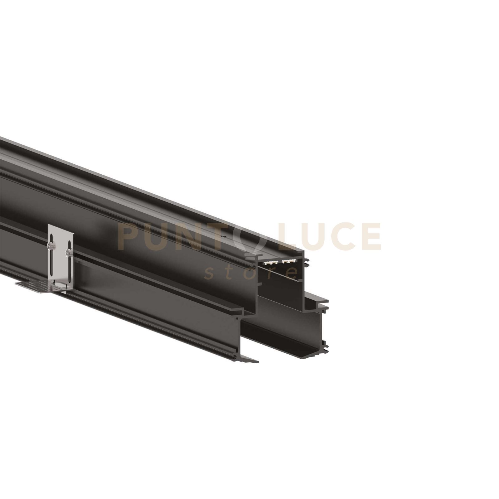 foto del prodotto profilo arca profile 1000 mm recessed bk
