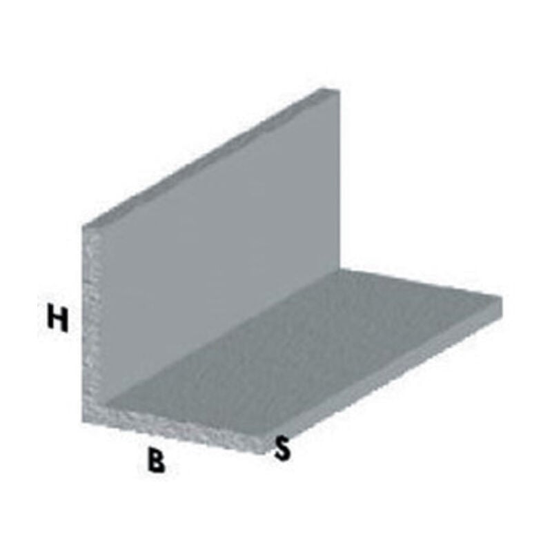 foto del prodotto profilo argento h.100 angolare 15x15x1 . prezzo per 1 pezzo.