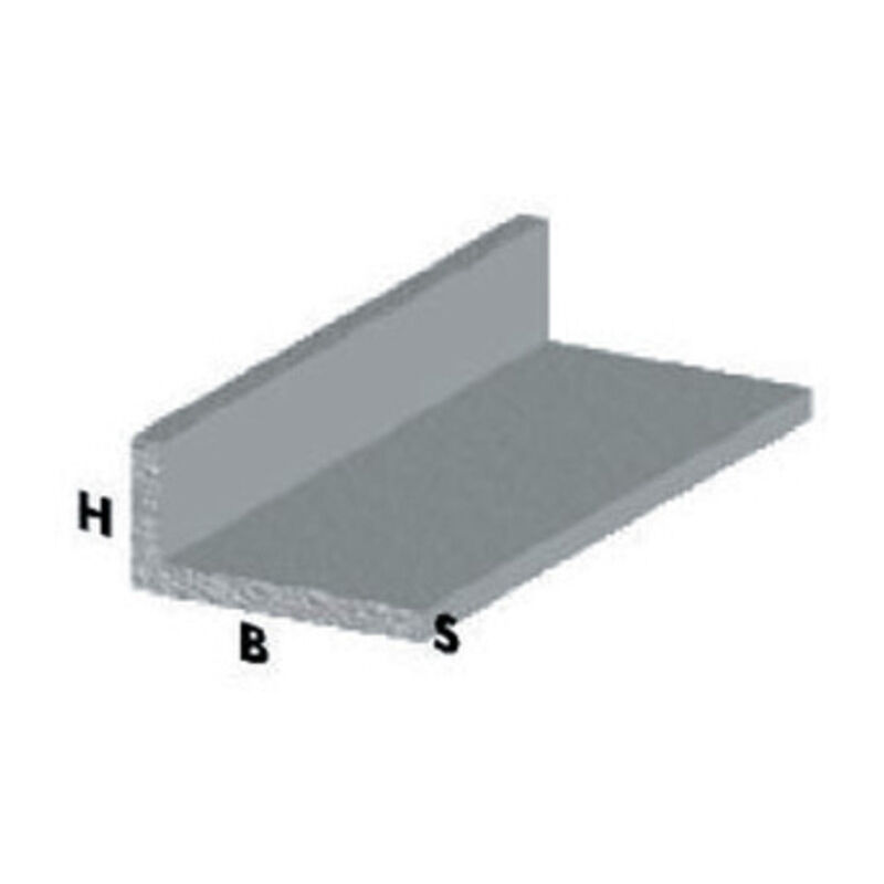 foto del prodotto profilo argento h.100 elle 30x15x1 . prezzo per 1 pezzo.