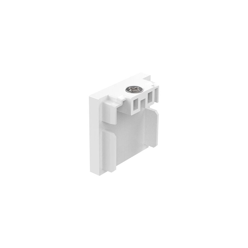 foto del prodotto profilo basso senza foro ego alluminio bianco