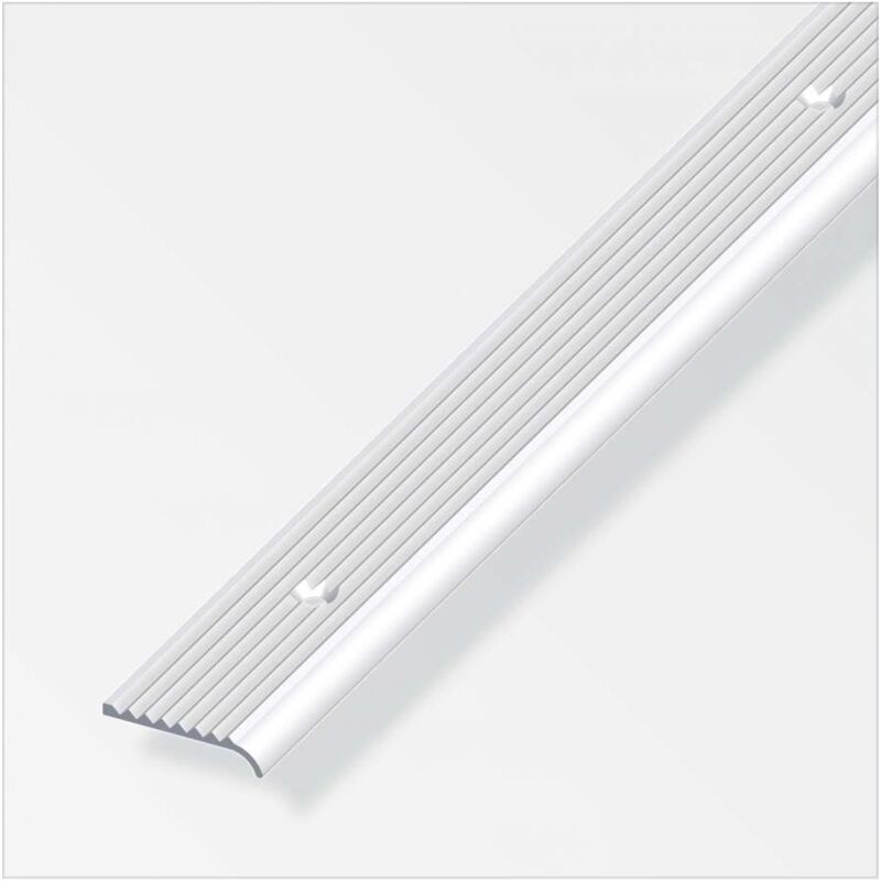 foto del prodotto profilo chiusura 20x6 alluminio argento 1 metro