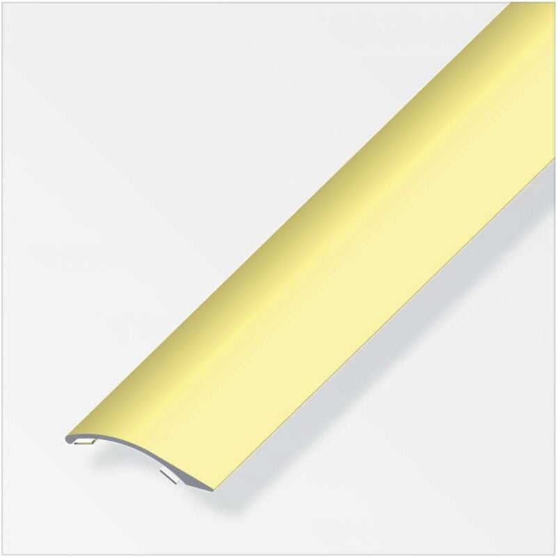 foto del prodotto profilo compensazione 38,5x7,5 alluminio ottone 1 metro