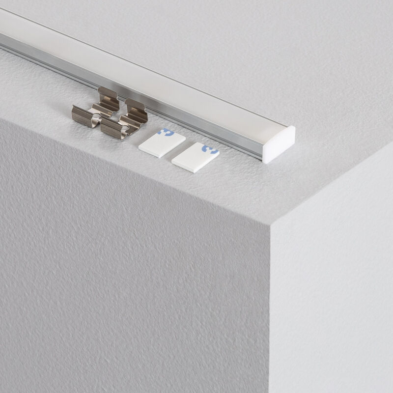 foto del prodotto profilo con striscia led new aretha 250mm 3w con interruttore contactless 4000k bianco naturale