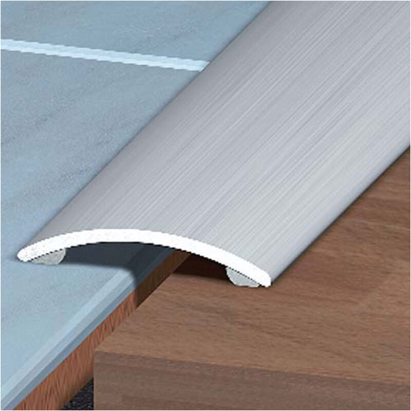 foto del prodotto profilo coprigiunto per piastrelle cm 270 argento satinato