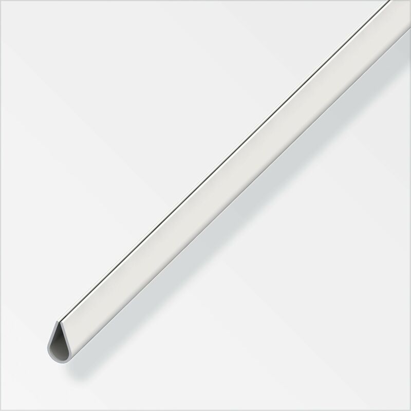 foto del prodotto profilo cornice 15 mm pvc bianco 1 metro