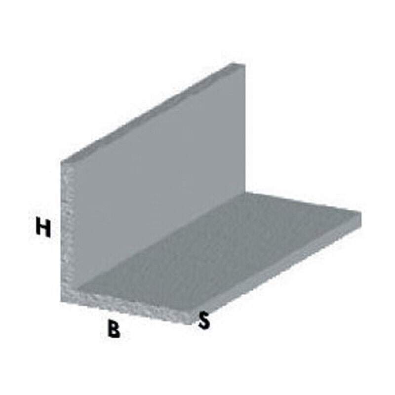 foto del prodotto profilo cromo h.100 angolare 25x25x1. prezzo per 1 pezzo.