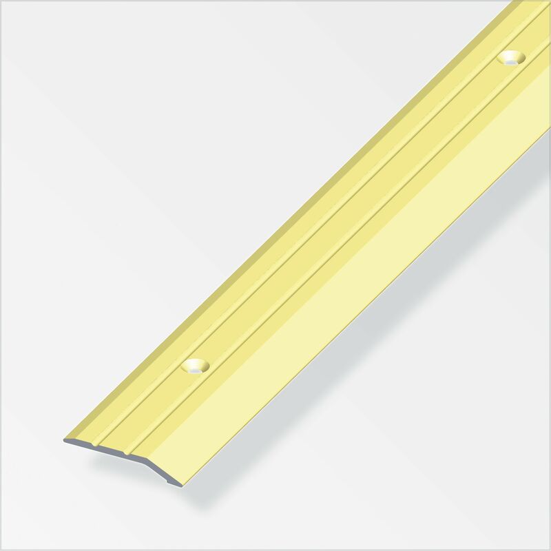 foto del prodotto profilo di chiusura 30x5 alluminio ottone 1 metro