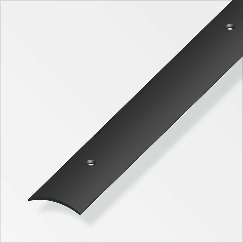 foto del prodotto profilo di raccordo 30x5 pvc nero 1 metro