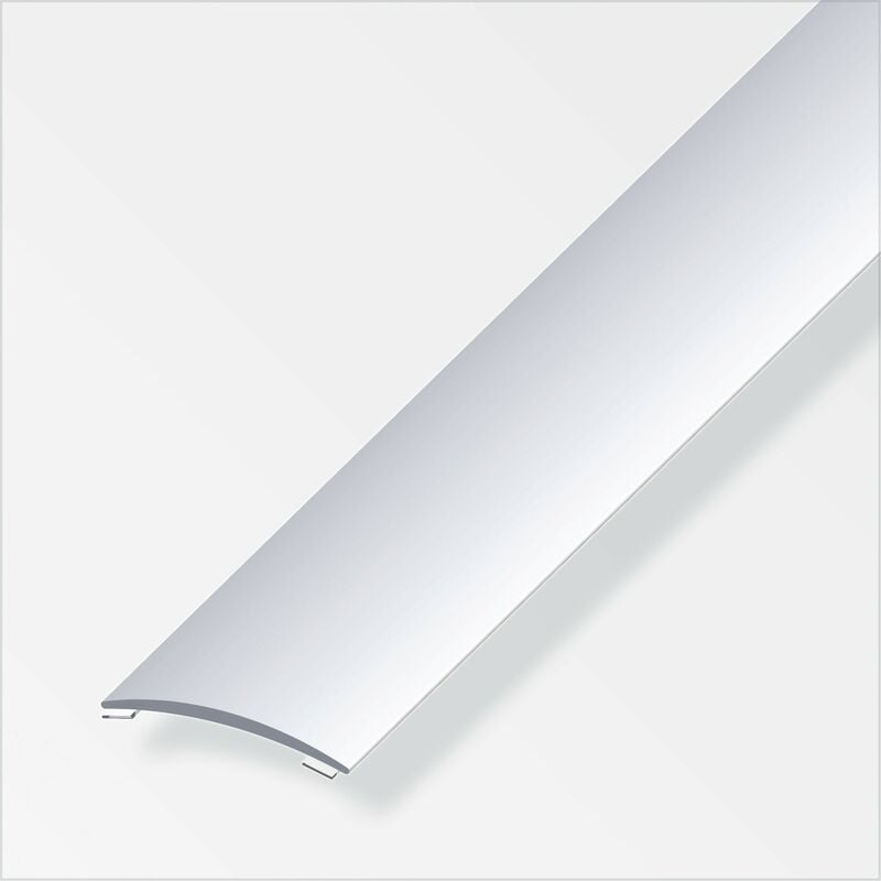 foto del prodotto profilo di raccordo autoadesivo 30x5 alluminio argento 1 metro