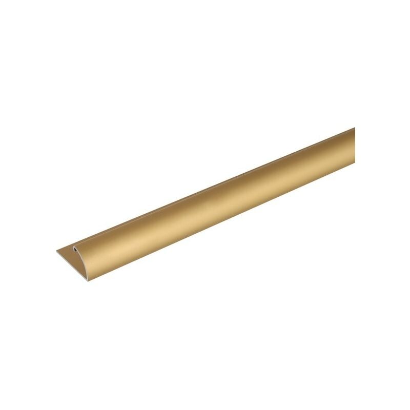 foto del prodotto profilo finale moquette 24.5x13.5x1000mm oro