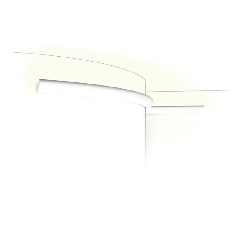 foto del prodotto profilo flessibile, design arrotondato per illuminazione a led cx188f