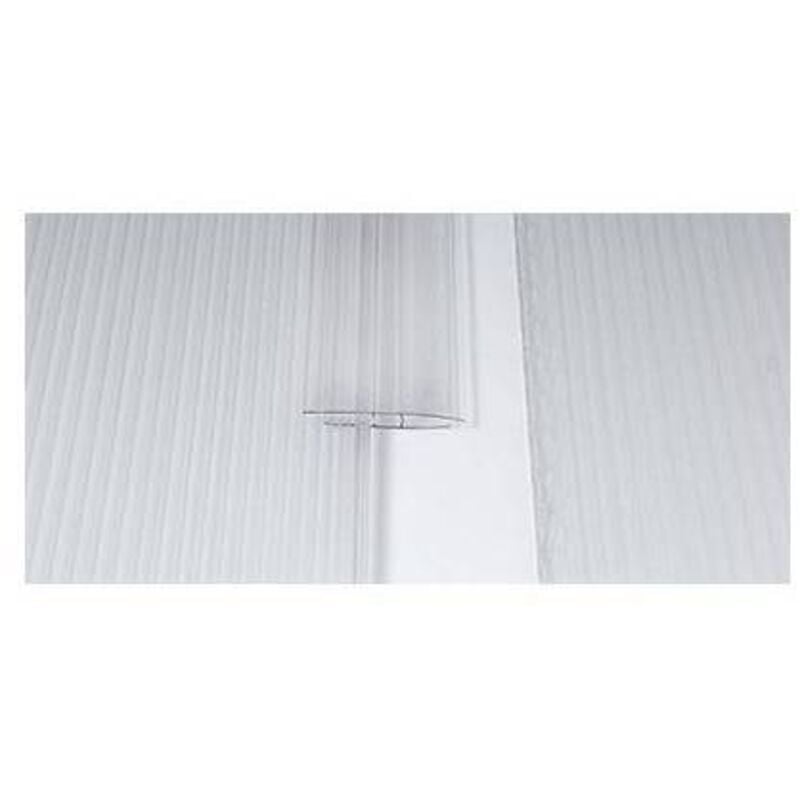 foto del prodotto profilo giunzione h lastra alveolare policarbonato trasparente h.cm 200 s.mm 6 2 pezzi