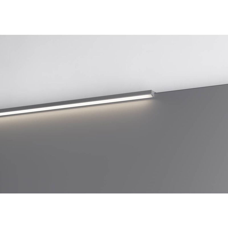 foto del prodotto profilo illuminazione led bagno 600 mm nero opaco walk
