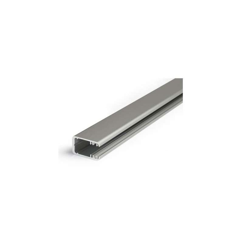 foto del prodotto profilo in alluminio anodizzato 1m per nastro led da 14mm