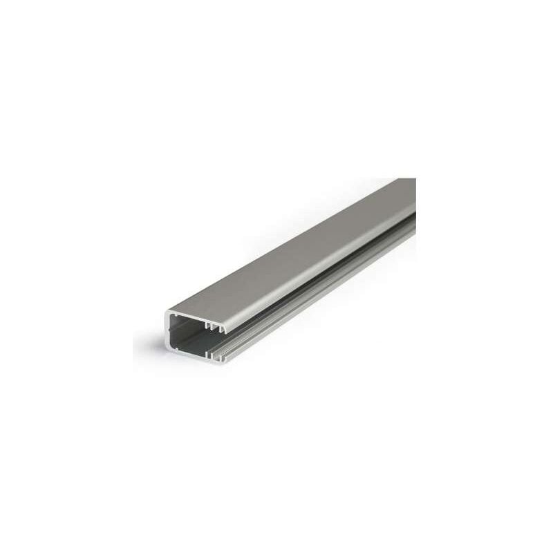foto del prodotto profilo in alluminio anodizzato 2m per nastro led da 14mm
