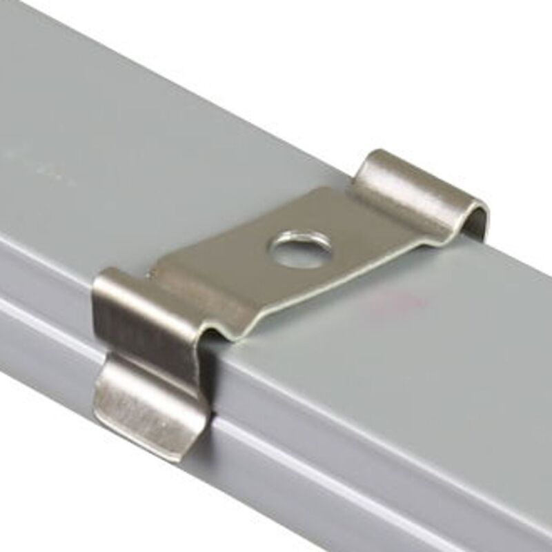 foto del prodotto profilo in alluminio clip energy pacchetto 10 ud per strisce led jandei