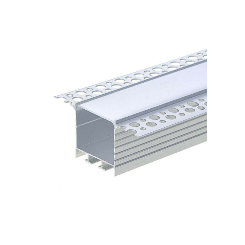 foto del prodotto profilo in alluminio da rivestire l71,5 x h30mm con diffusore 2m
