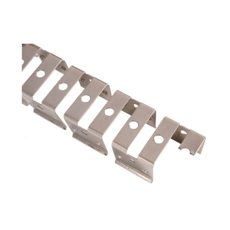 foto del prodotto profilo in alluminio flessibile per custodia in silicone 20x10mm. profili flessibili in silicone da 1 metro jandei