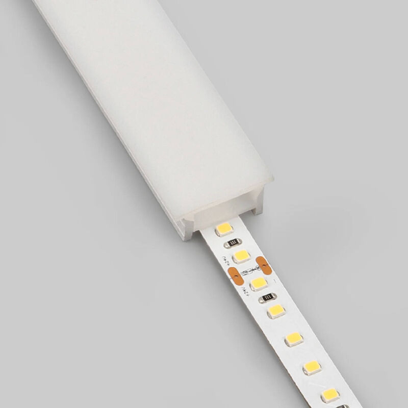 immagine 0 del prodotto profilo in silicone per strice led flex da incasso fino a 10 15 mm 2 m