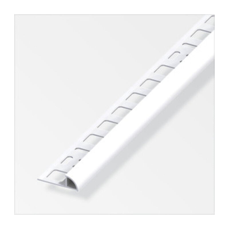 foto del prodotto profilo jolly pvc 8x2,5 bianco. prezzo per 1 pezzo.