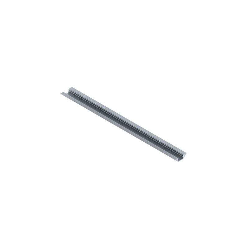 foto del prodotto profilo led alu corner anodizzato argento profilo led in alluminio 2 m