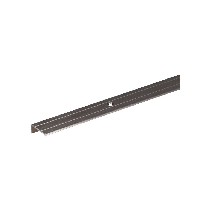 foto del prodotto profilo paragradino forato 25x10x1000mm alluminio