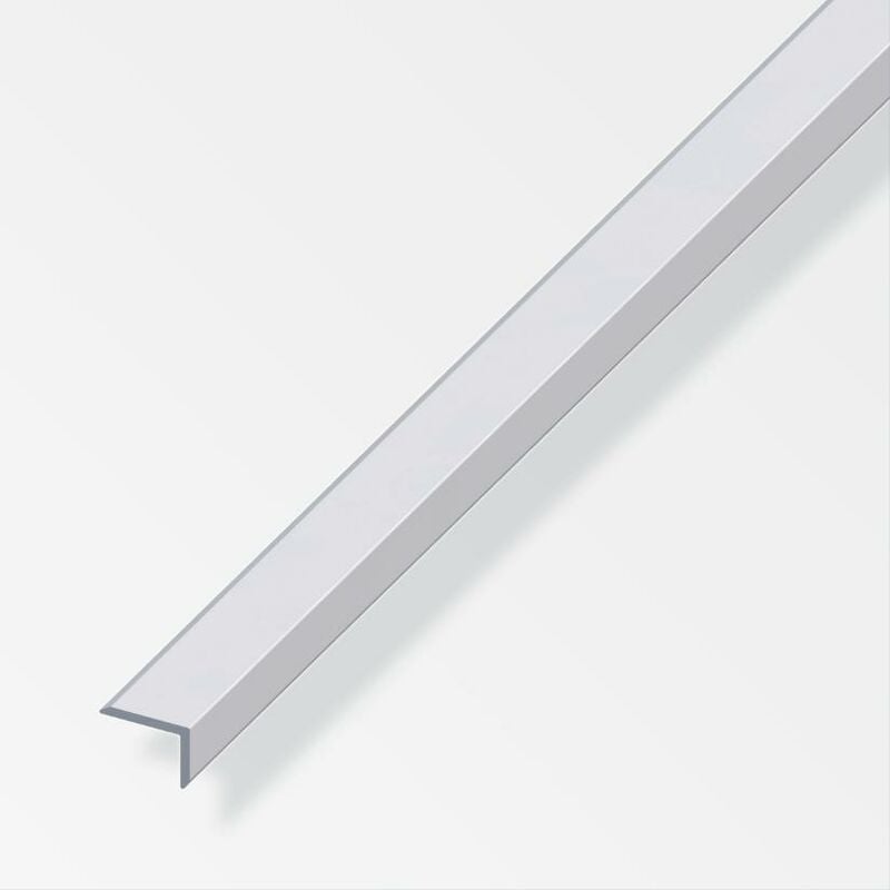 foto del prodotto profilo per protezione bordi alfer aluminium 14x10mm lunghezza 2m 05402