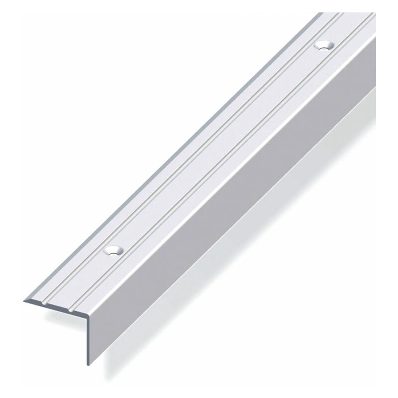 foto del prodotto profilo per scale 25x20 alluminio argento 1 metro