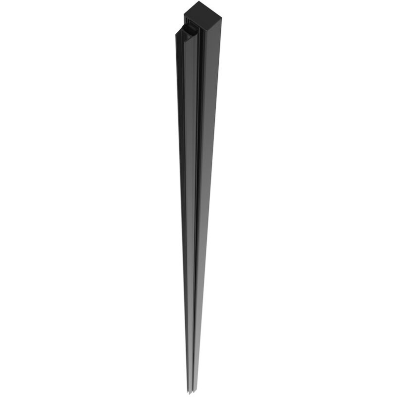foto del prodotto profilo schermo doccia 198 cm, nero, walk in xmotion sikowixmnikapc swiss aqua technologies