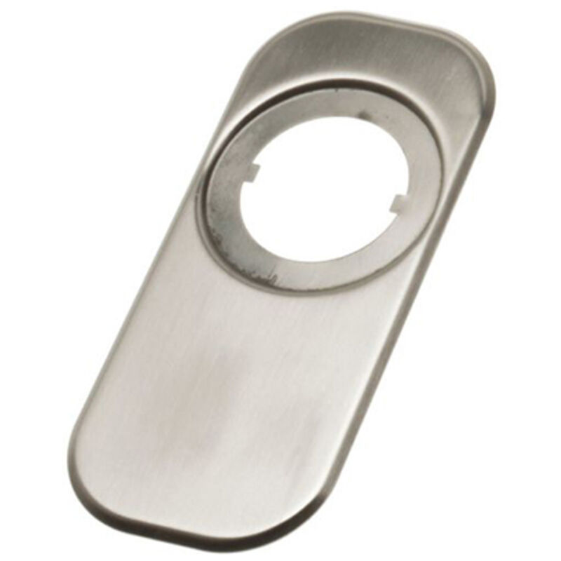 foto del prodotto profilo scudo cromato opaco 165x74mm mod.10 8050 amig