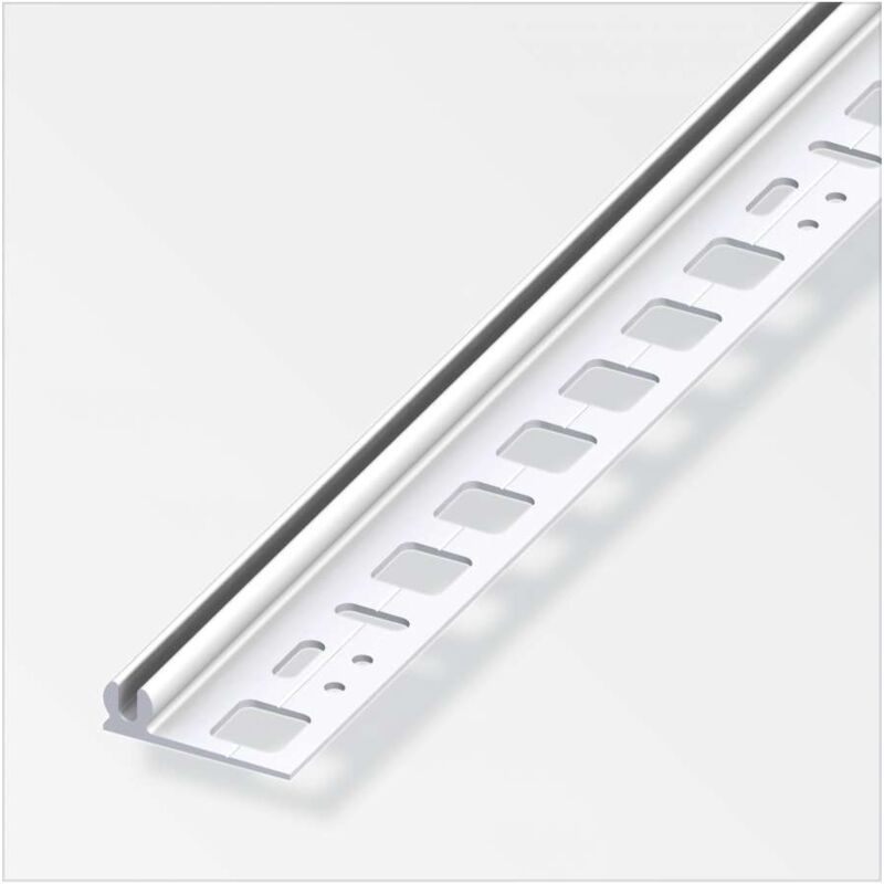 foto del prodotto profilo supporto 5,5 8,5 pvc bianco 1 metro