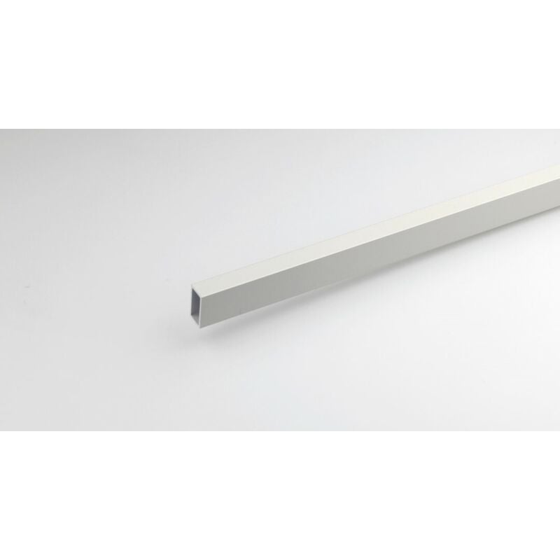 foto del prodotto profilo tubo da 2 metri rettangolare argento 30x15x1 mm arcansas