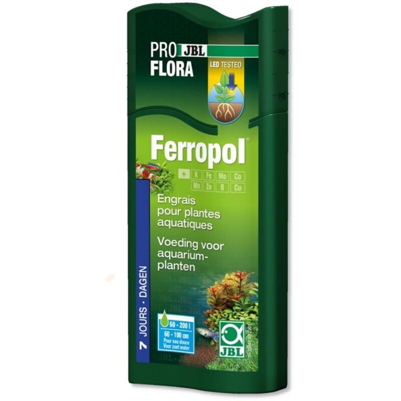 foto del prodotto proflora ferropol fertilizzante liquido completo con microelementi formato 100 ml jbl